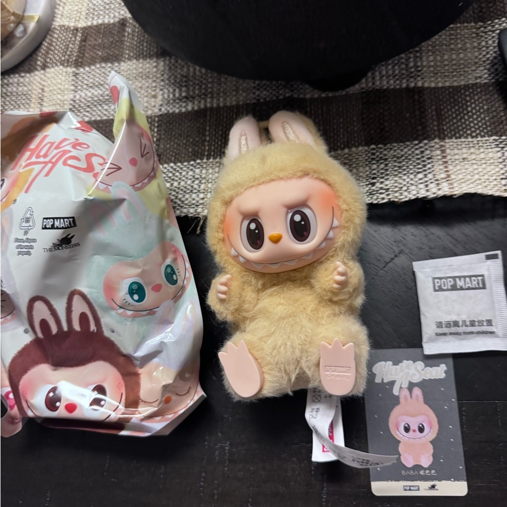 Authentic Have a Seat Labubu- BABA